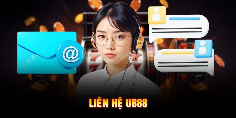 Liên hệ đến U888 qua địa chỉ email để nhận thông tin giải đáp